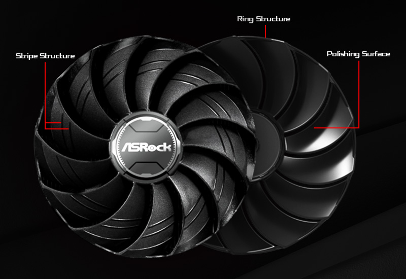 VGA Striped Ring Fan(7000)